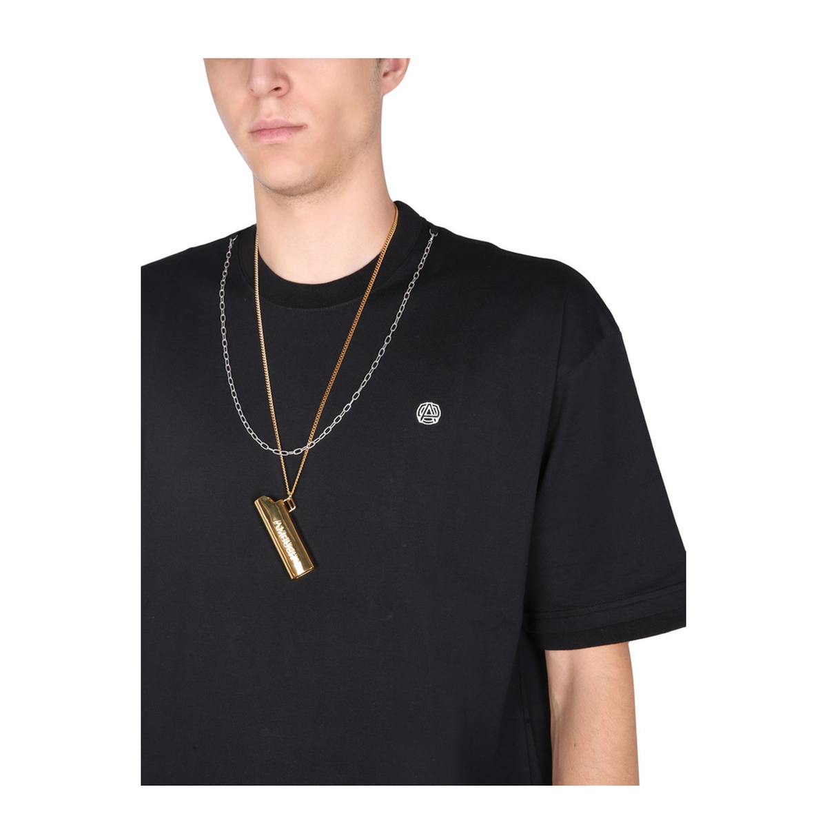 MAYFEYR - AMBUSH - T Shirt With Chain - BMAA010F21JER0011003