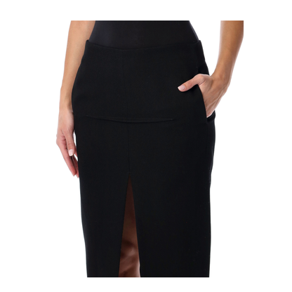 Long Skirt with Center Slits
