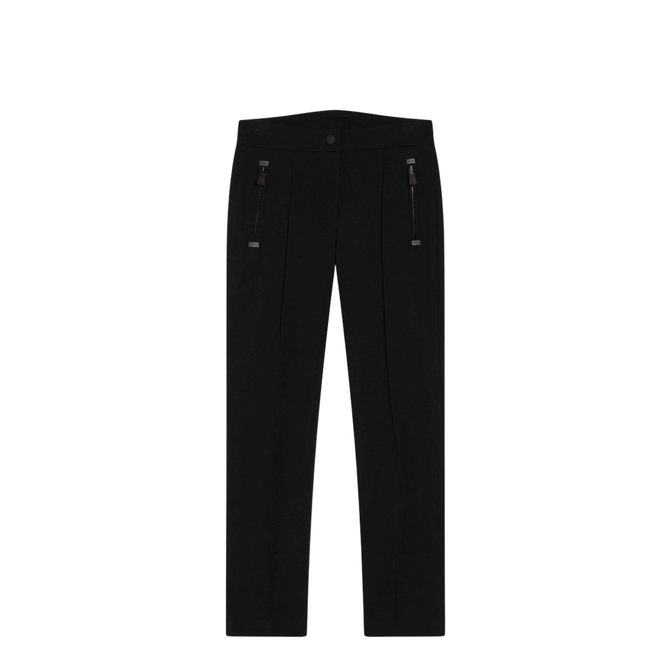 Black Stretch Nylon Blend Leggings
