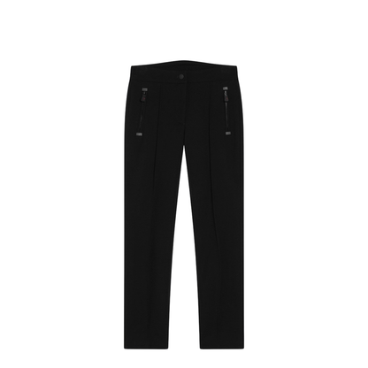 Black Stretch Nylon Blend Leggings