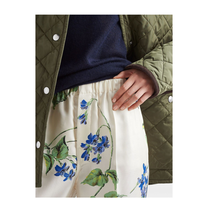 MAYFEYR - Prada - Floral Twill Trousers - P294HSOOO14NZF0K74