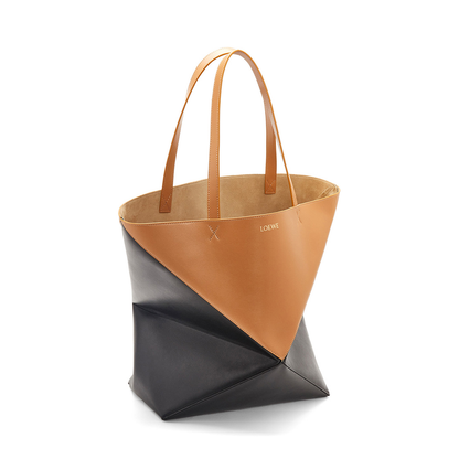 Puzzle Tote Large Bicolor