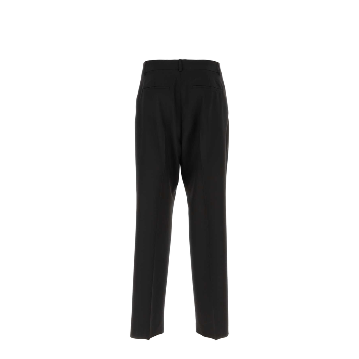 Black Wool Pant