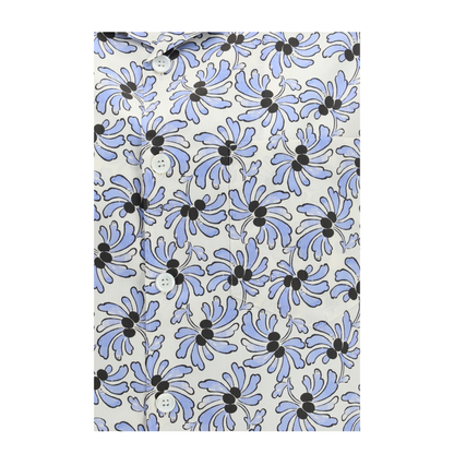 MAYFEYR - Prada - Cotton Shirt With Floral Print - UCS414SUMO19GU