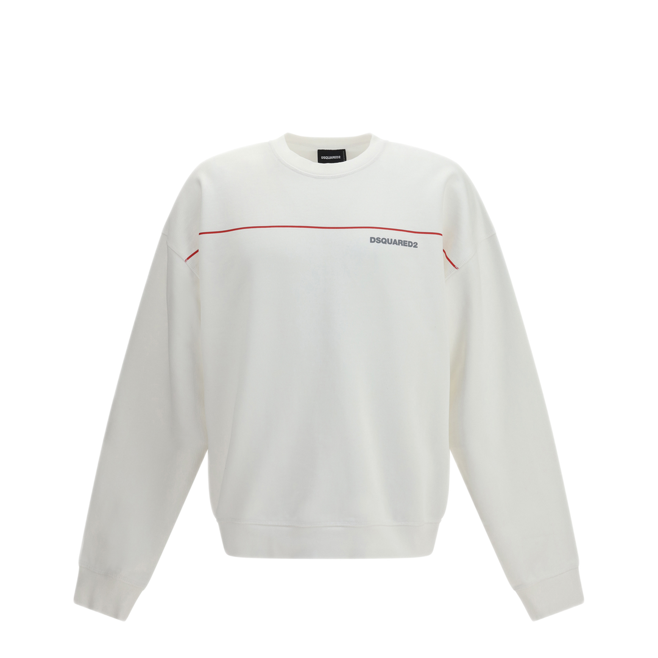 MAYFEYR - Dsquared2 - Cotton Crew Neck Sweatshirt With Logo Print - S71GU0770D25028100