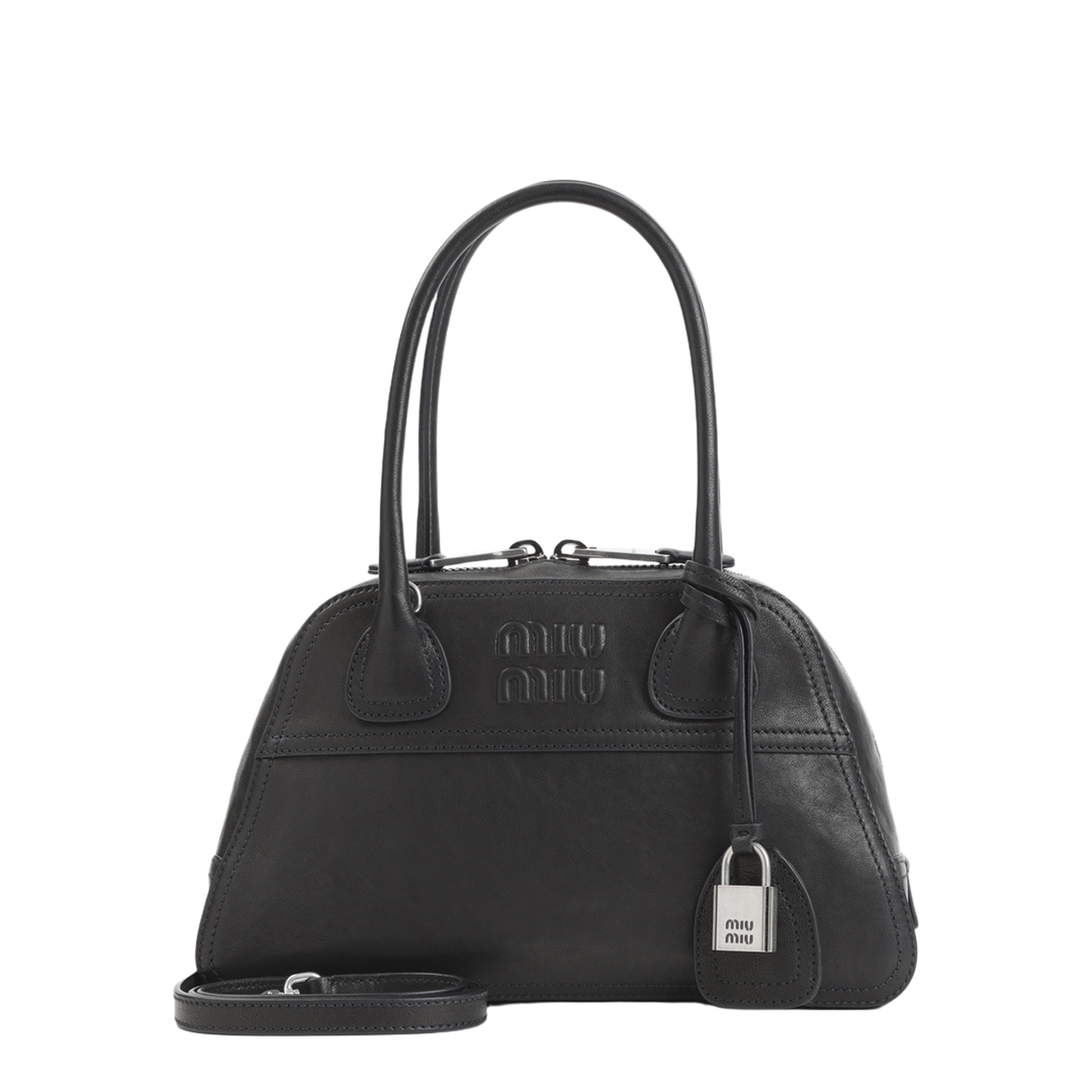 MAYFEYR - Miu Miu - Vivian Nappa Shoulder Bag - 5BB200VOOO2BBL