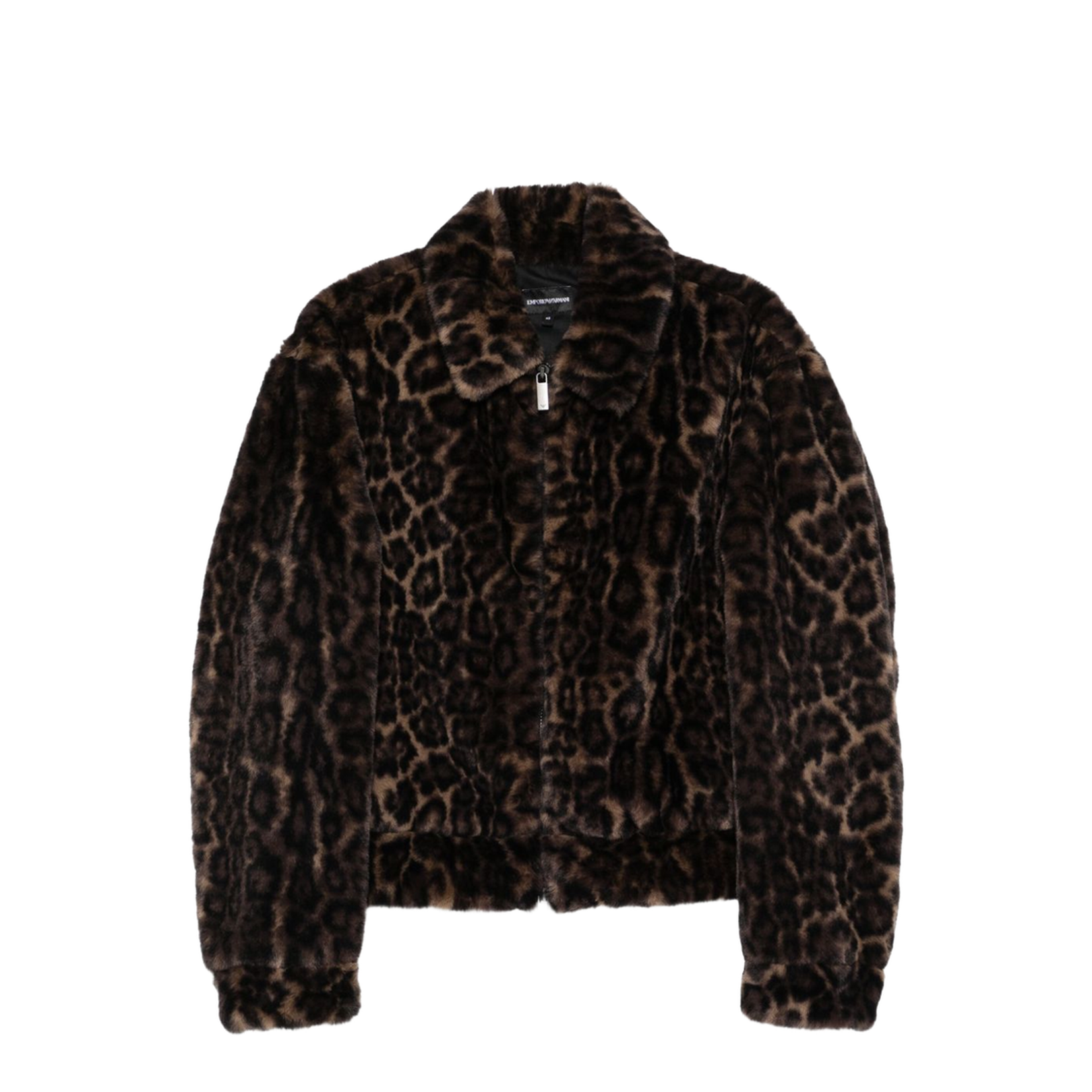 Animal-print Faux-Fur Blouson