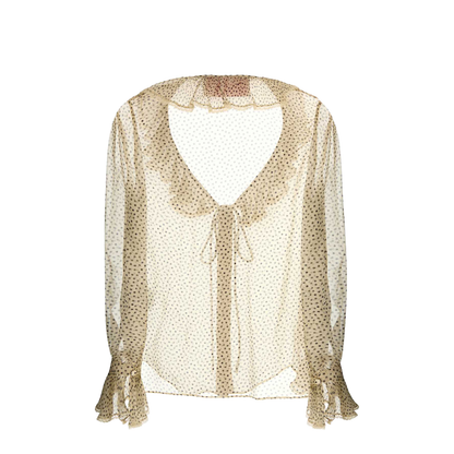 Ruffled Detailing Shirt