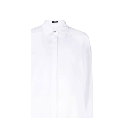 Oversized Shirt with Rounded Shoulders