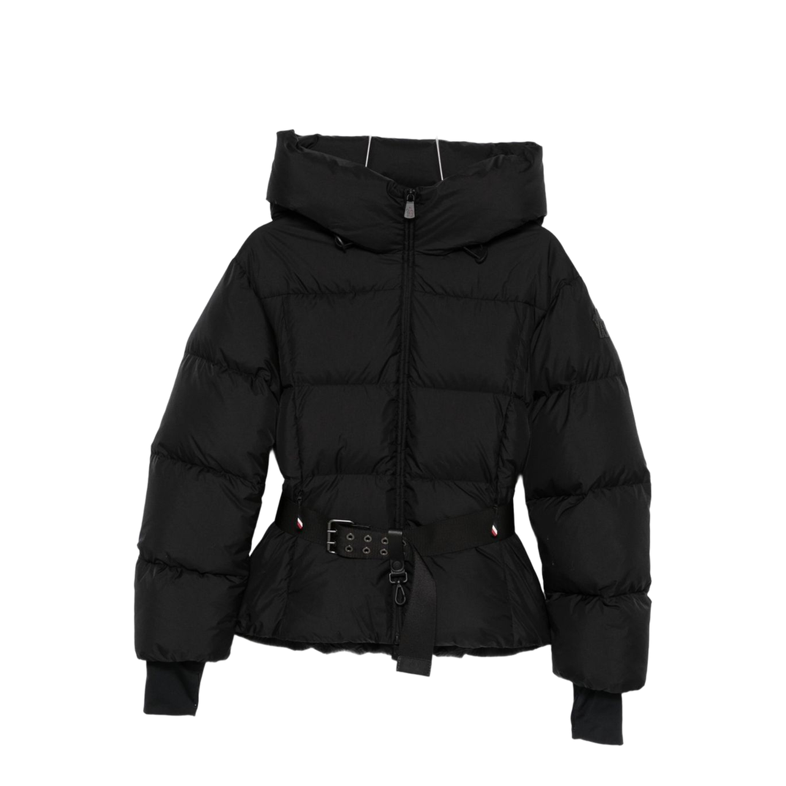 Hooded Jacket with Belt
