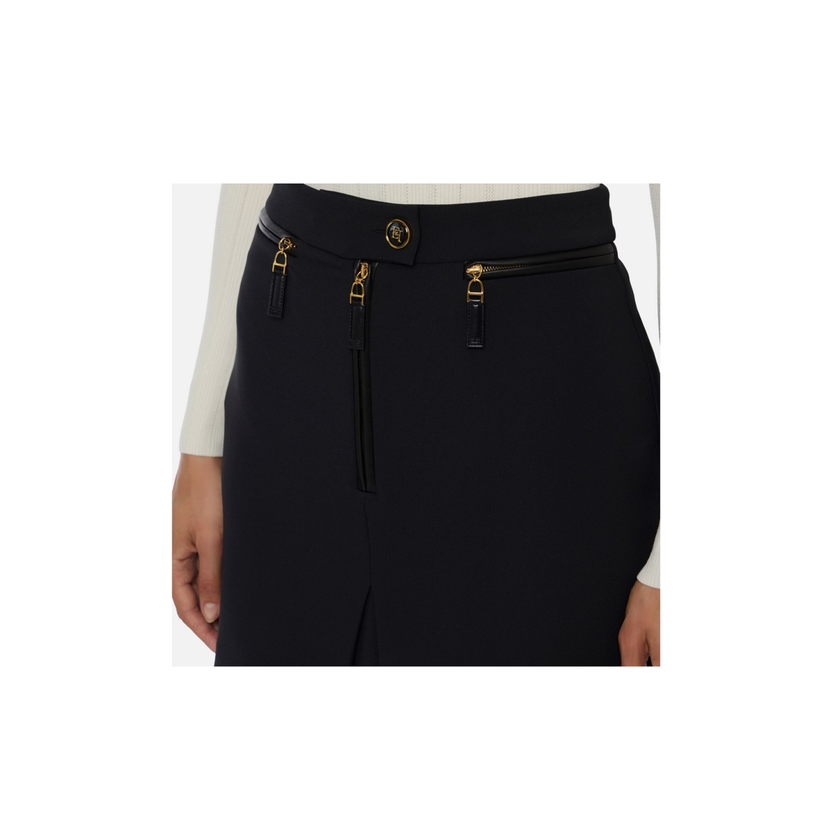 MAYFEYR - Elisabetta Franchi - Skirt - GO13156E2110