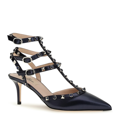 MAYFEYR - Valentino - Rockstud Pumps In Laminated Leather - 8W0S0375ELQ