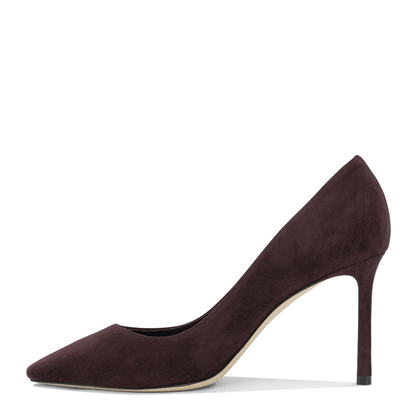 MAYFEYR - Jimmy Choo - "Romy 85" Décolleté - ROMY85KDUDEEPMERLOT