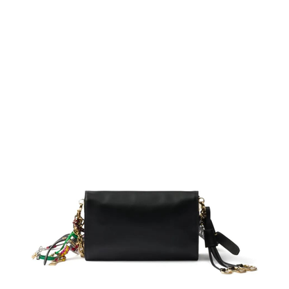 MAYFEYR - Prada - Soft Sound Small Leather Shoulder Bag With Charms - 1BD379VOO62C6A