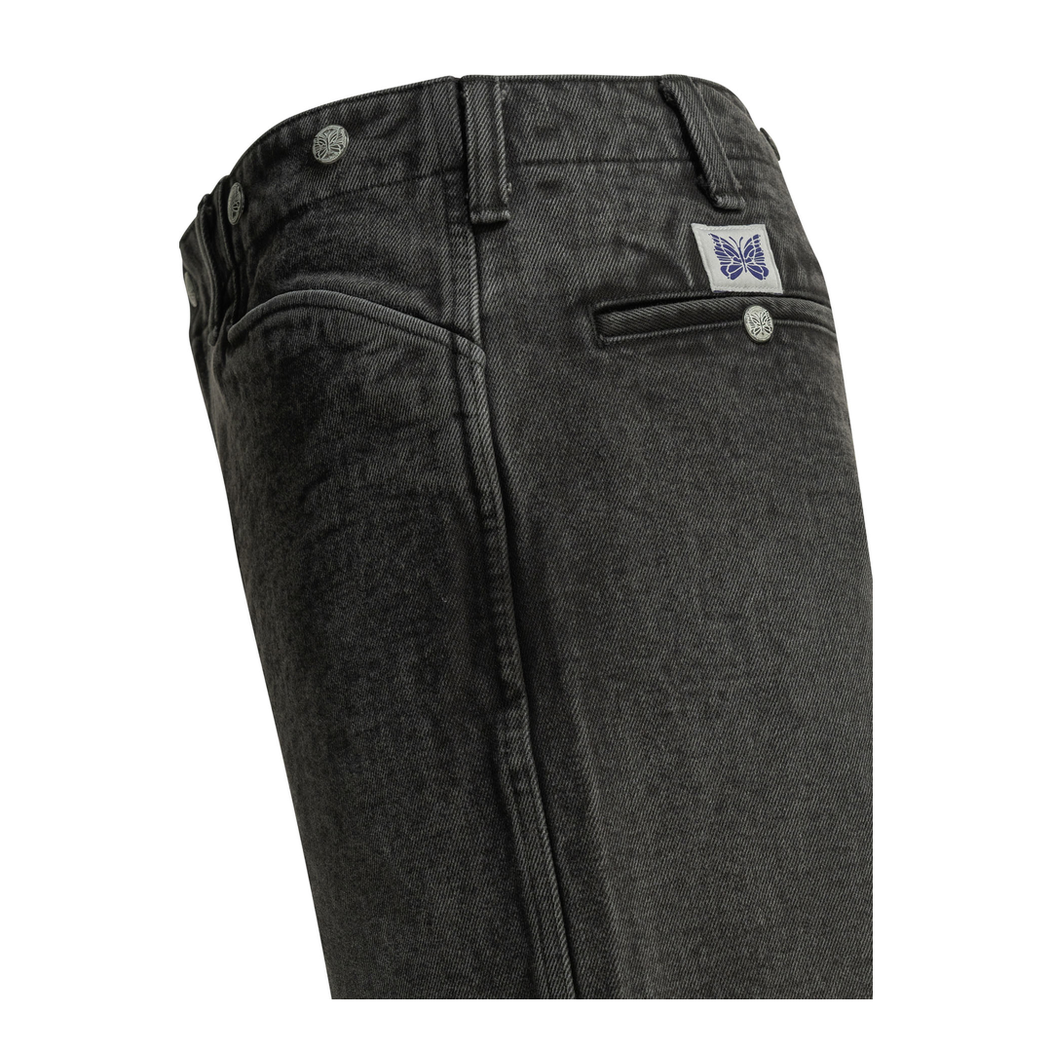 MAYFEYR - Needles - Frisco Straight Leg Jeans - SX179BBLACK