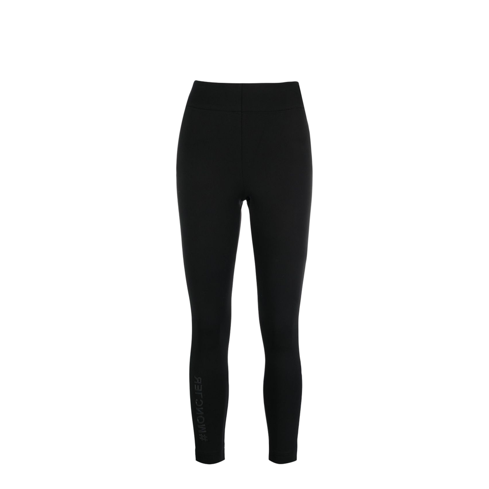 Black Technical Jersey Leggings
