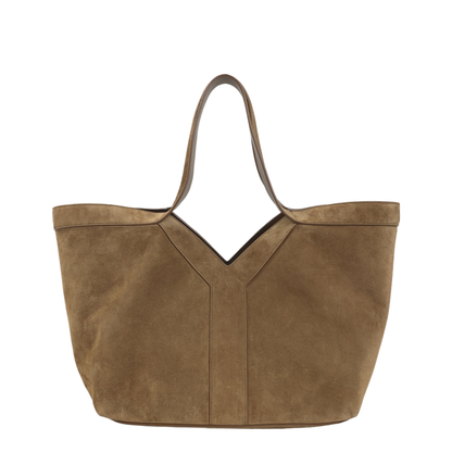 MAYFEYR - Saint Laurent - Suede Small Y Tote Bag - 835274C0X0W