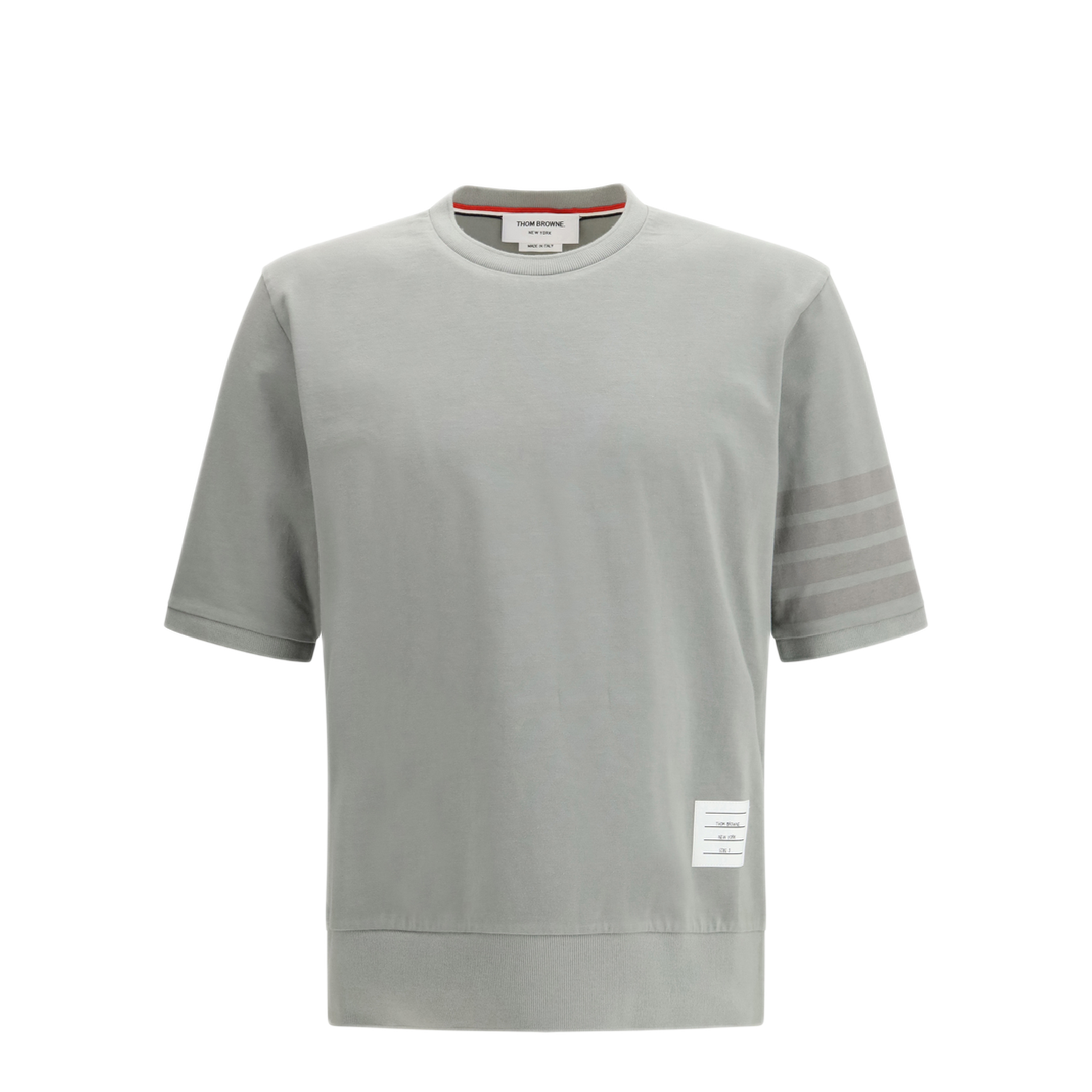 MAYFEYR - Thom Browne - 4 Bar Cotton Jersey T Shirt - MJS303AJ0253055