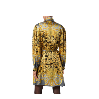 Silk Chemisier Dress