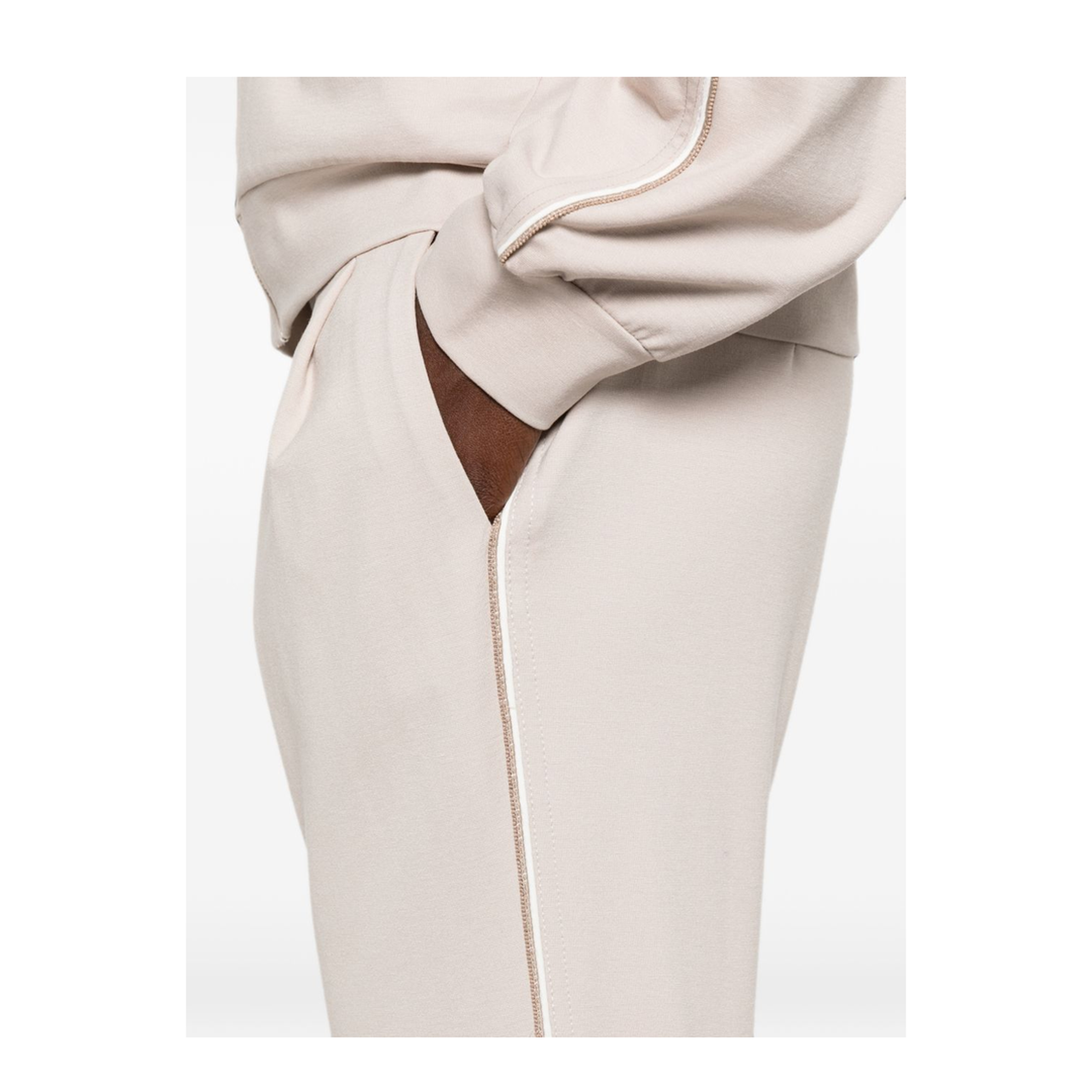 MAYFEYR - Fabiana Filippi - Trousers Beige - PAD216F366M3100164