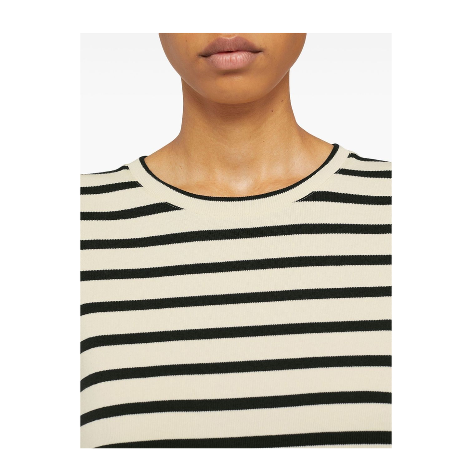 Striped Cotton Sweater