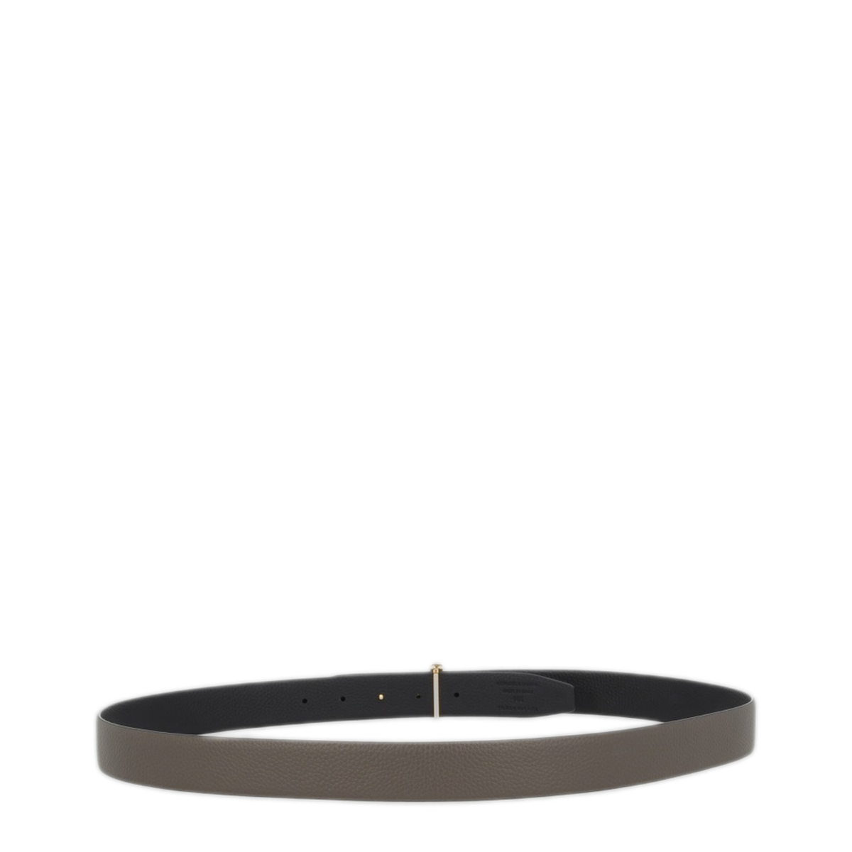 Belt T Icon In Leather