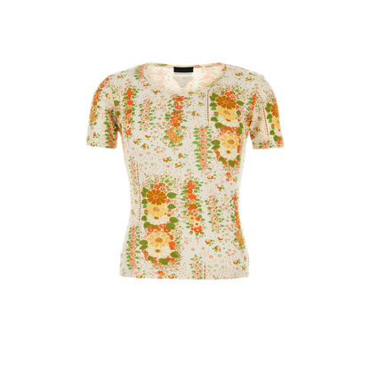 MAYFEYR - Prada - Printed Cotton T Shirt - UJN944SOOO174UF0049