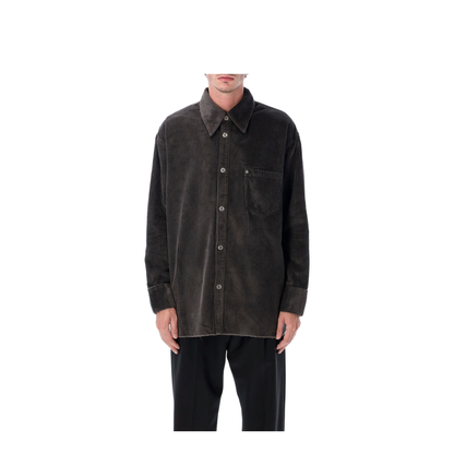 Corduroy Velvet Overshirt