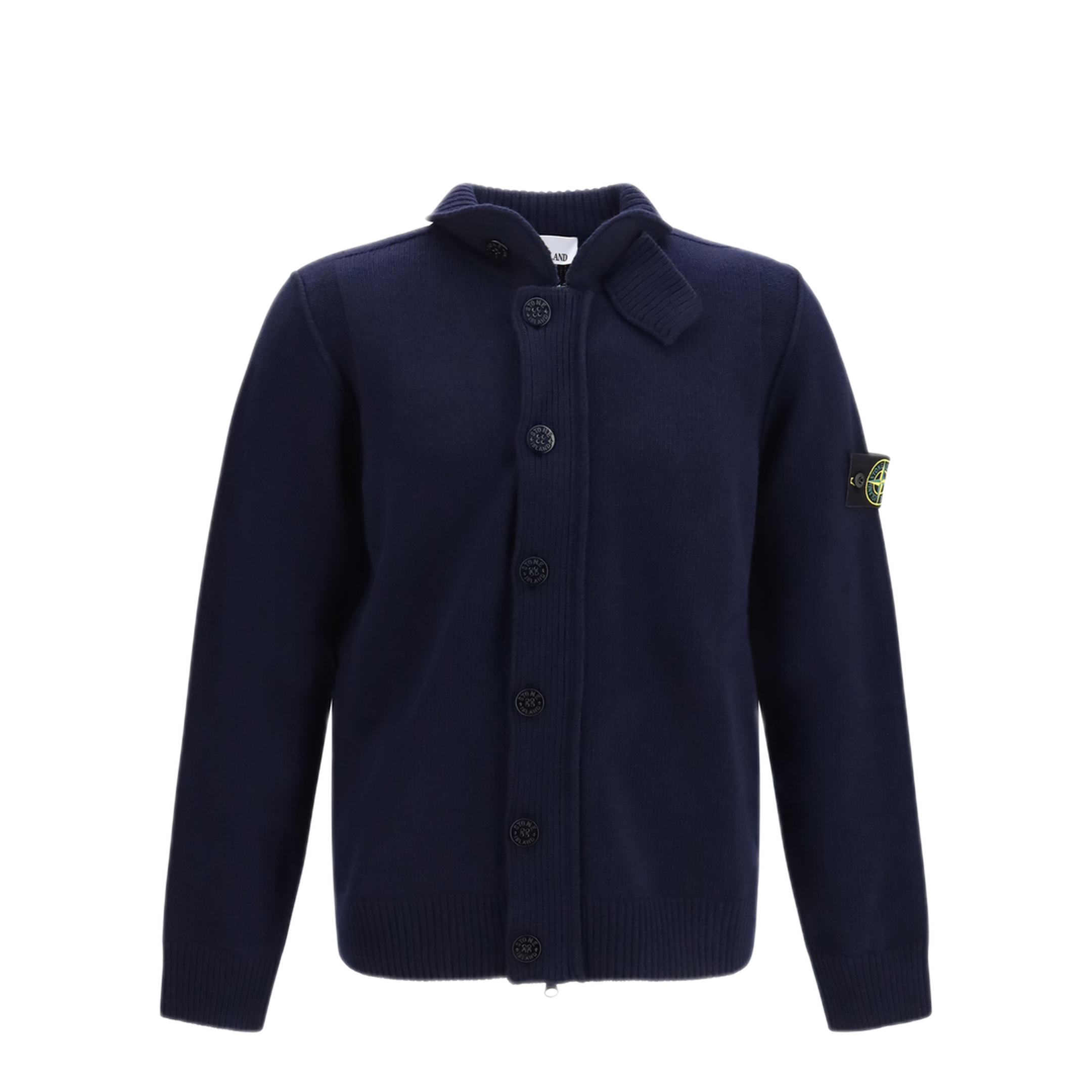 MAYFEYR - Stone Island - Crewneck Sweater With Logo Patch - L2S155100047S00A3