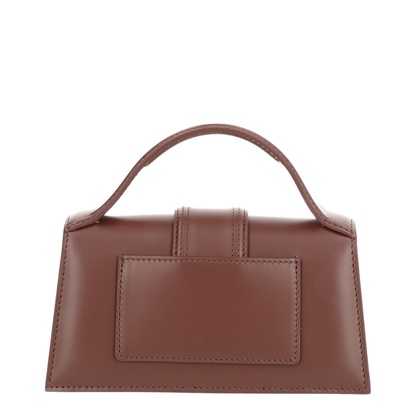 Brown Calf Leather Flap Closure Bag