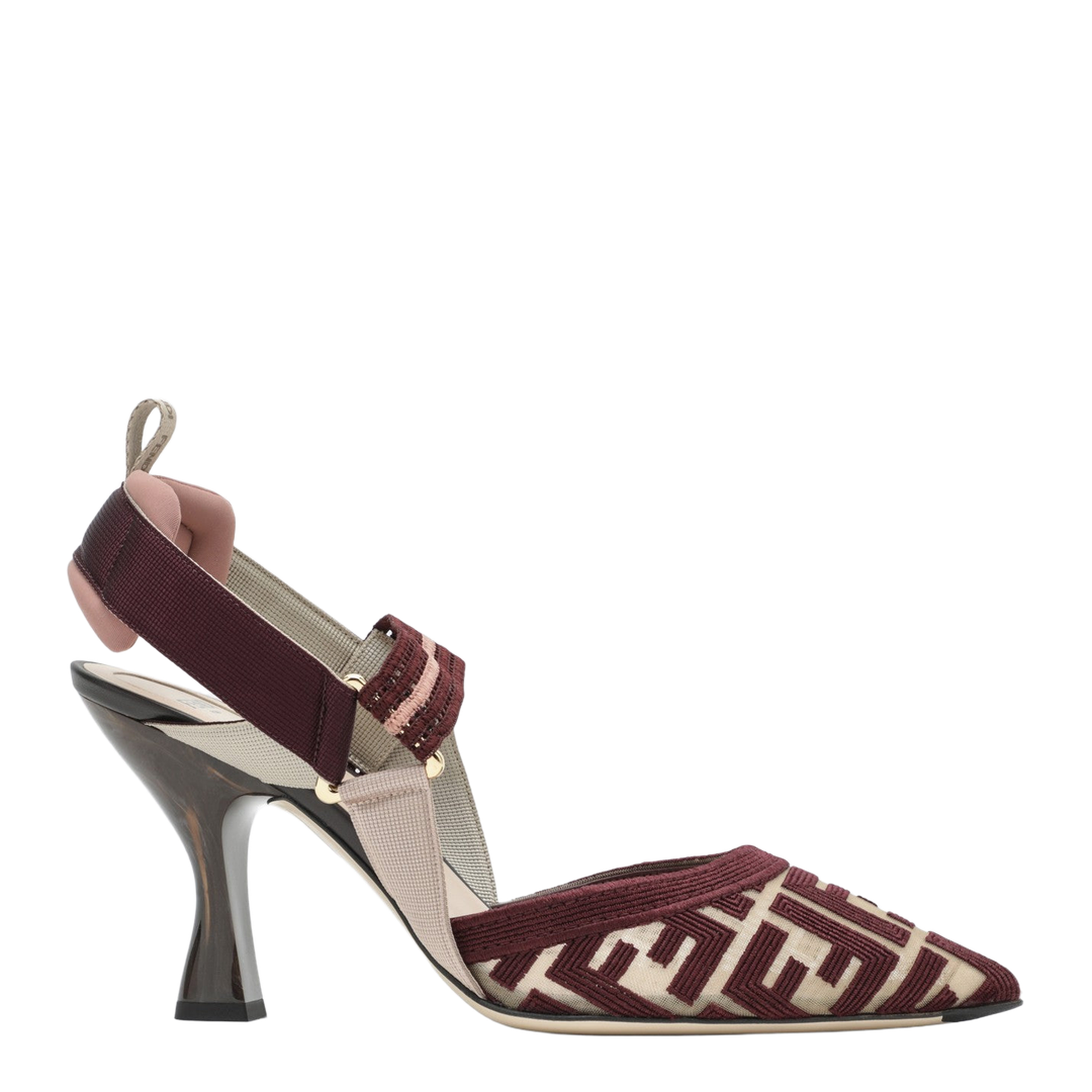 Colibri Slingback in Burgundy FF Fabric