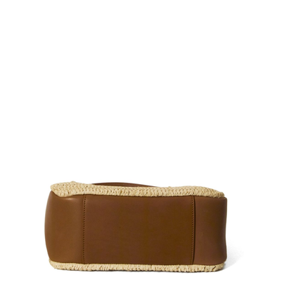 LE 5 À 7 Supple Small In Raffia And Leather