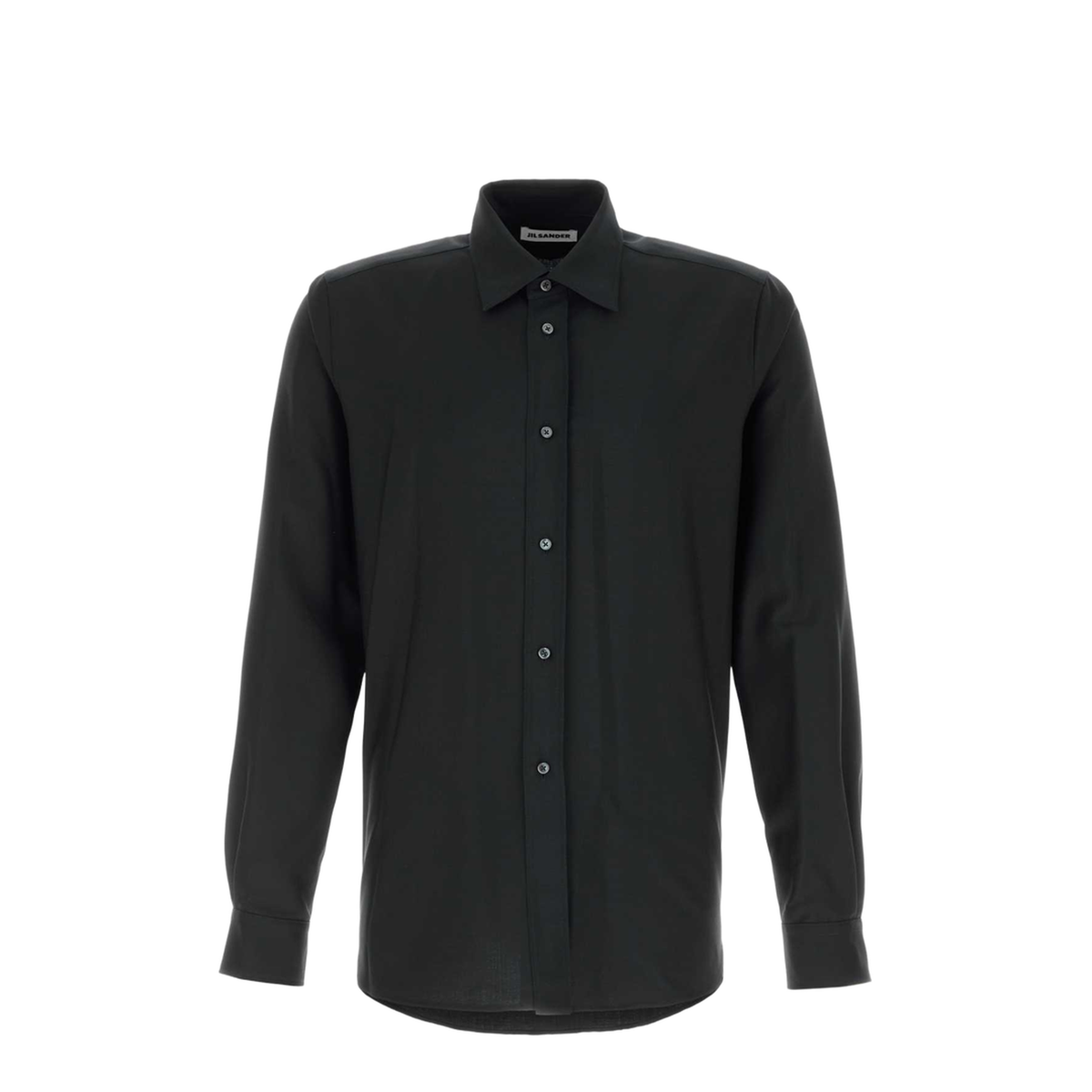 MAYFEYR - Jil Sander - Black Wool Blend Shirt - J22DL0401J41444001