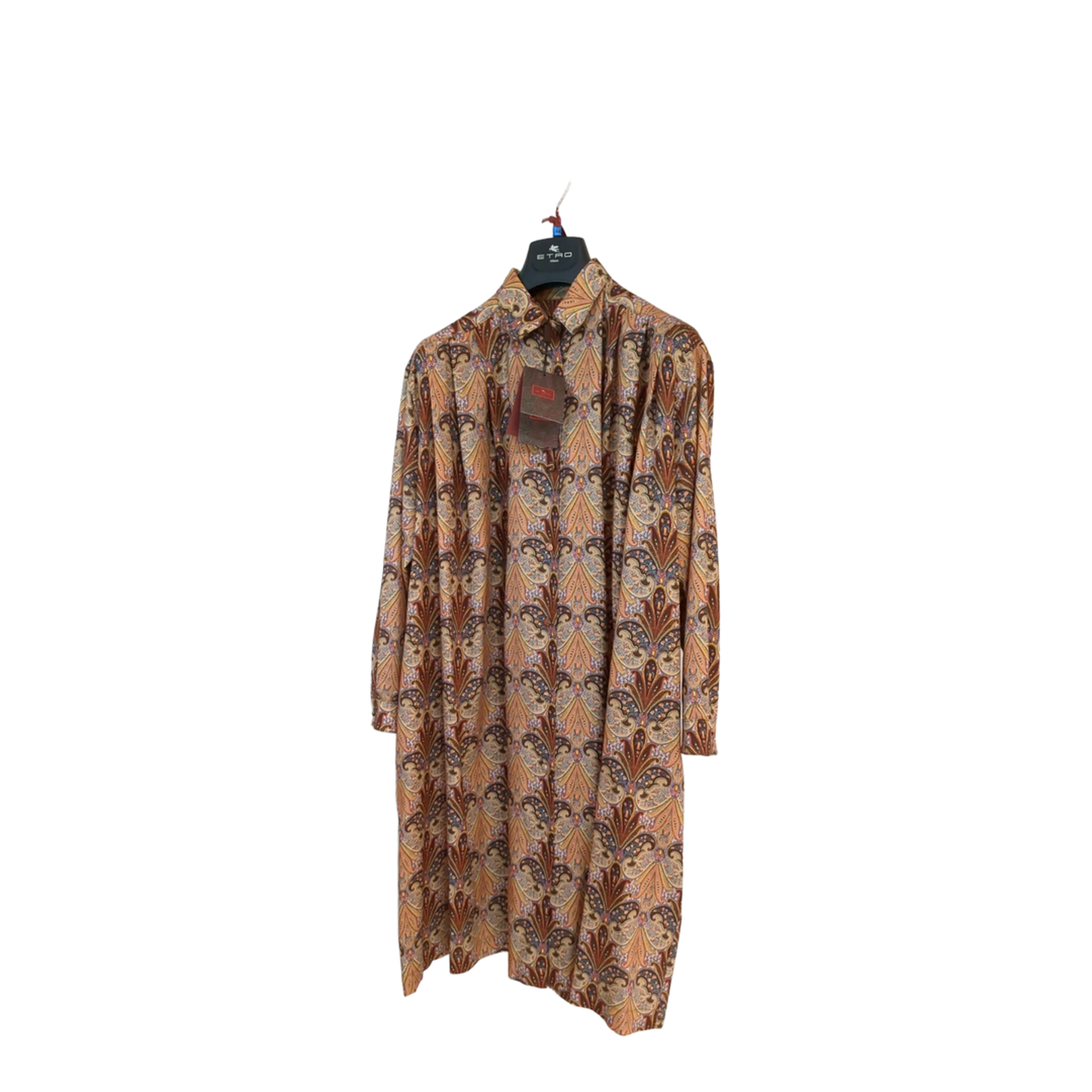 Printed Shirt Dress