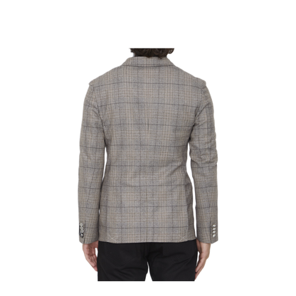 MAYFEYR - Tonello - Beige Wool Double Breasted Jacket - 06GW0707455Q800
