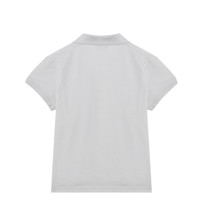 Cotton Pique Polo Shirt With Sport Icon Logo