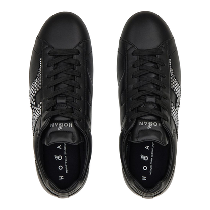 H-Stripes Sneakers Black Silver