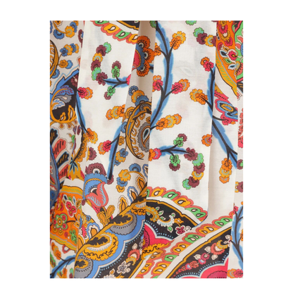 MAYFEYR - Etro - Paisley-Print Tie-Neck Silk Blend Blouse - WRJA0157AKG50