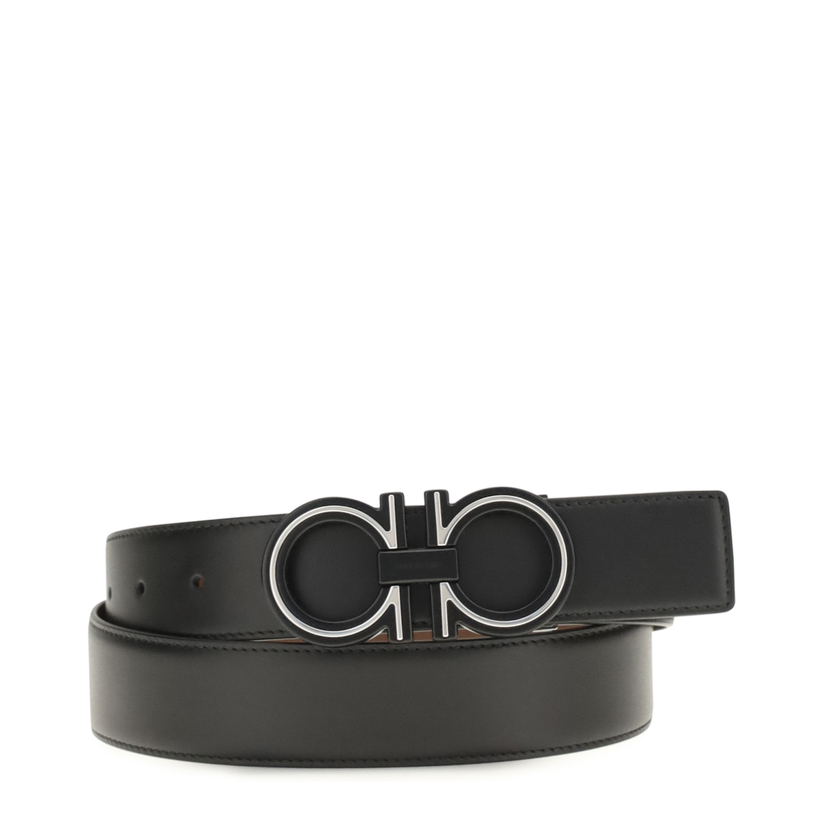 MAYFEYR - Ferragamo - Reversible Leather Belt - 793848001