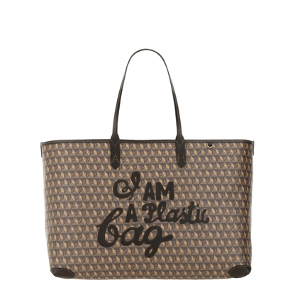 Patterned Top-Handle Shoulder Bag