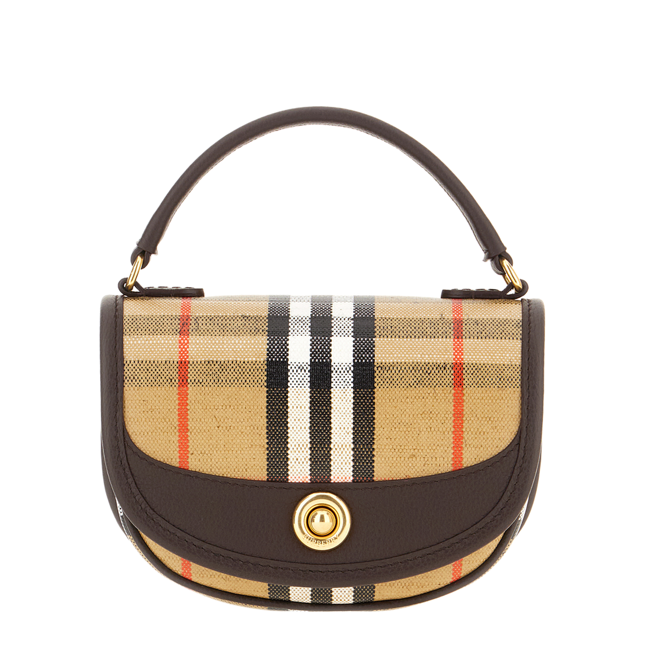 Highlands Mini Leather Crossbody Bags - Brown