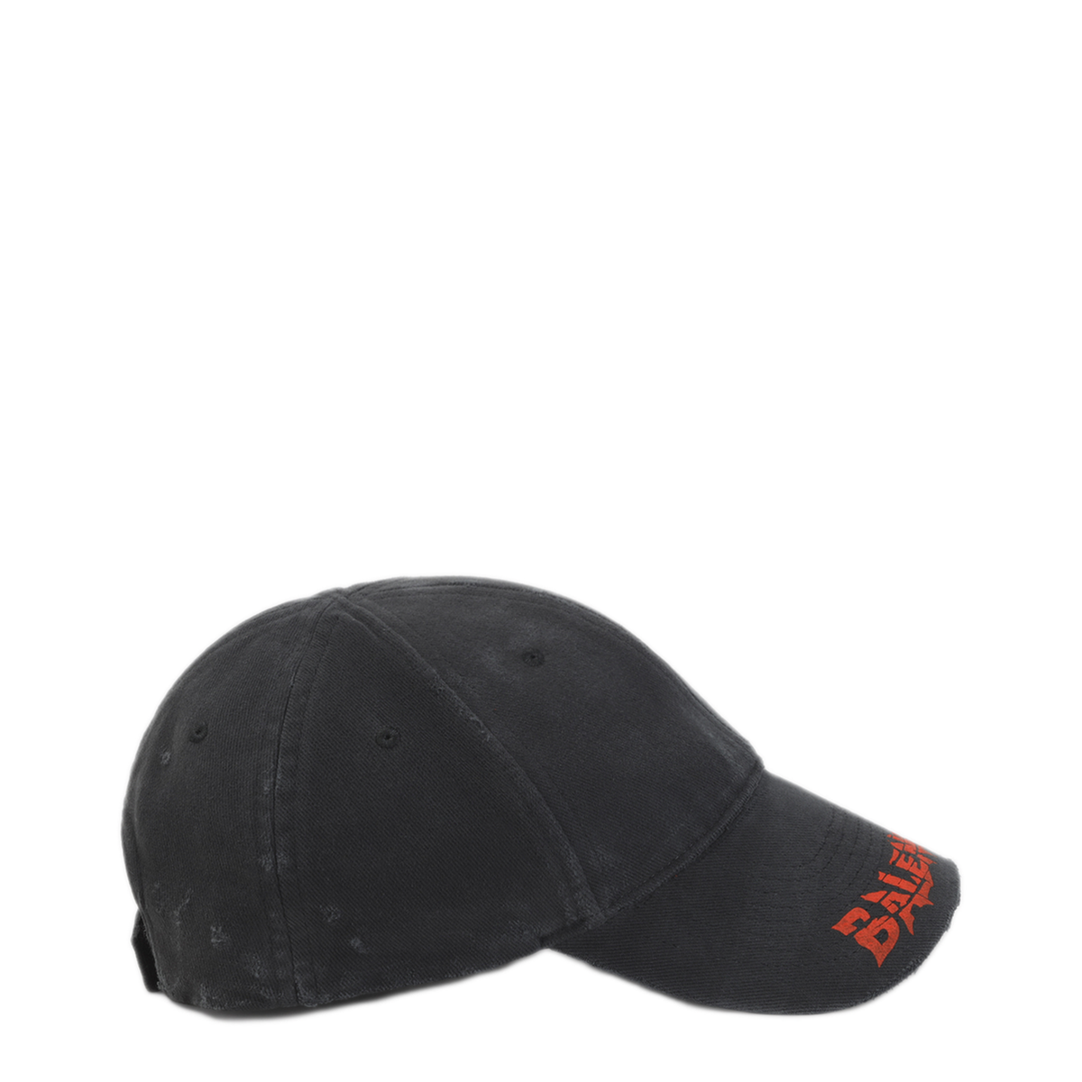 MAYFEYR - Balenciaga - Washed Black Cotton Logo Cap - A001UQ410B21000