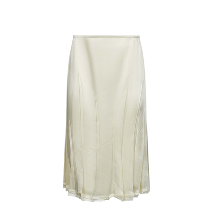 Skirt with topstitching