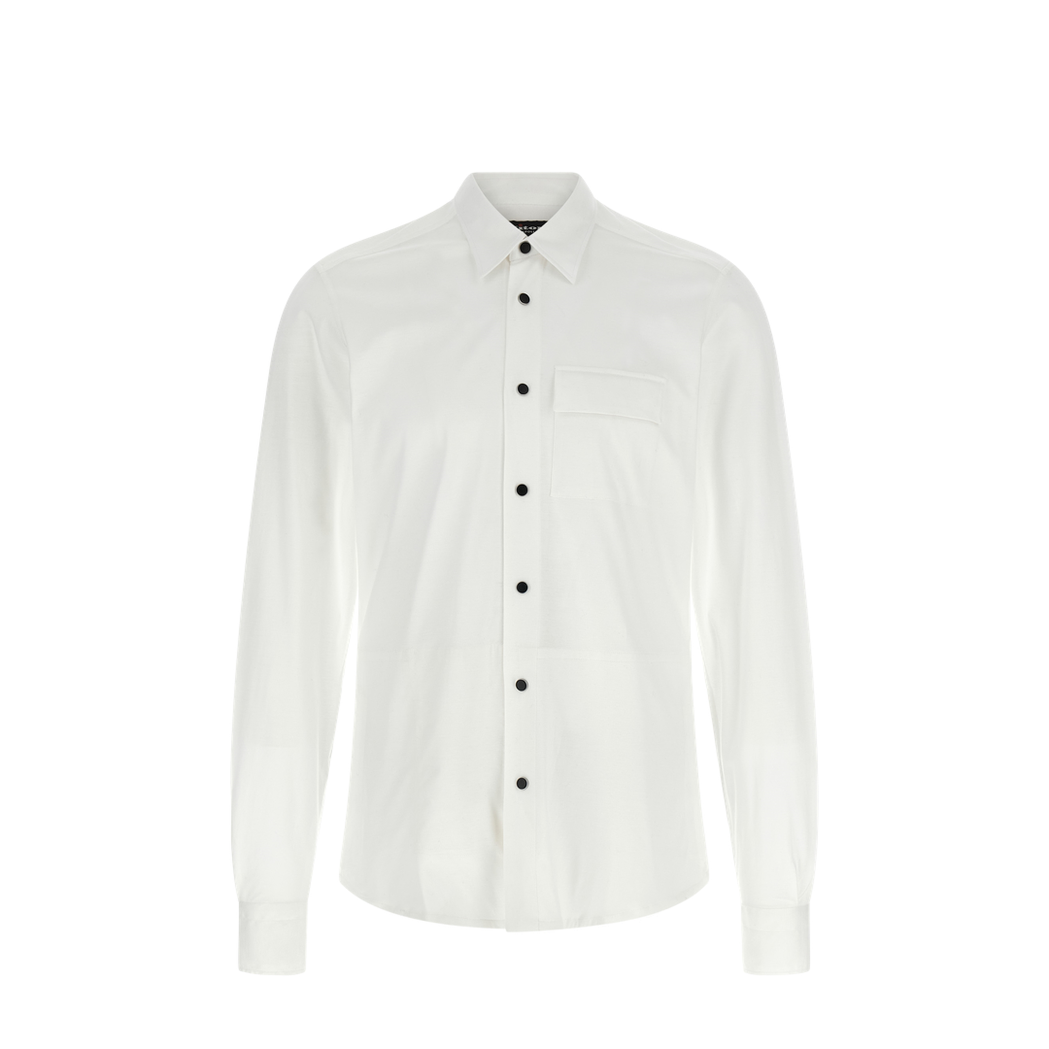 Buba Snap-Button Shirt White