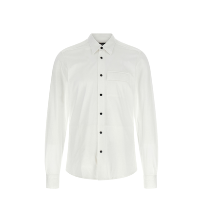 Buba Snap-Button Shirt White