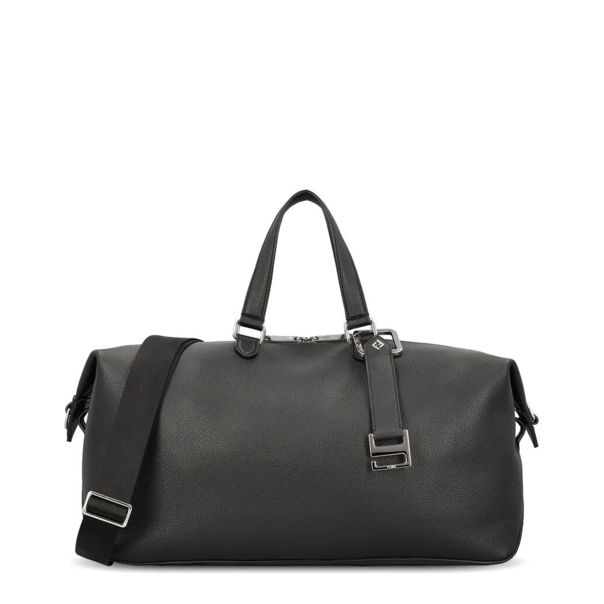 Lui 45 Calf Leather Duffle - Black