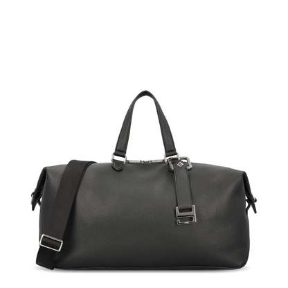 Lui 45 Calf Leather Duffle - Black
