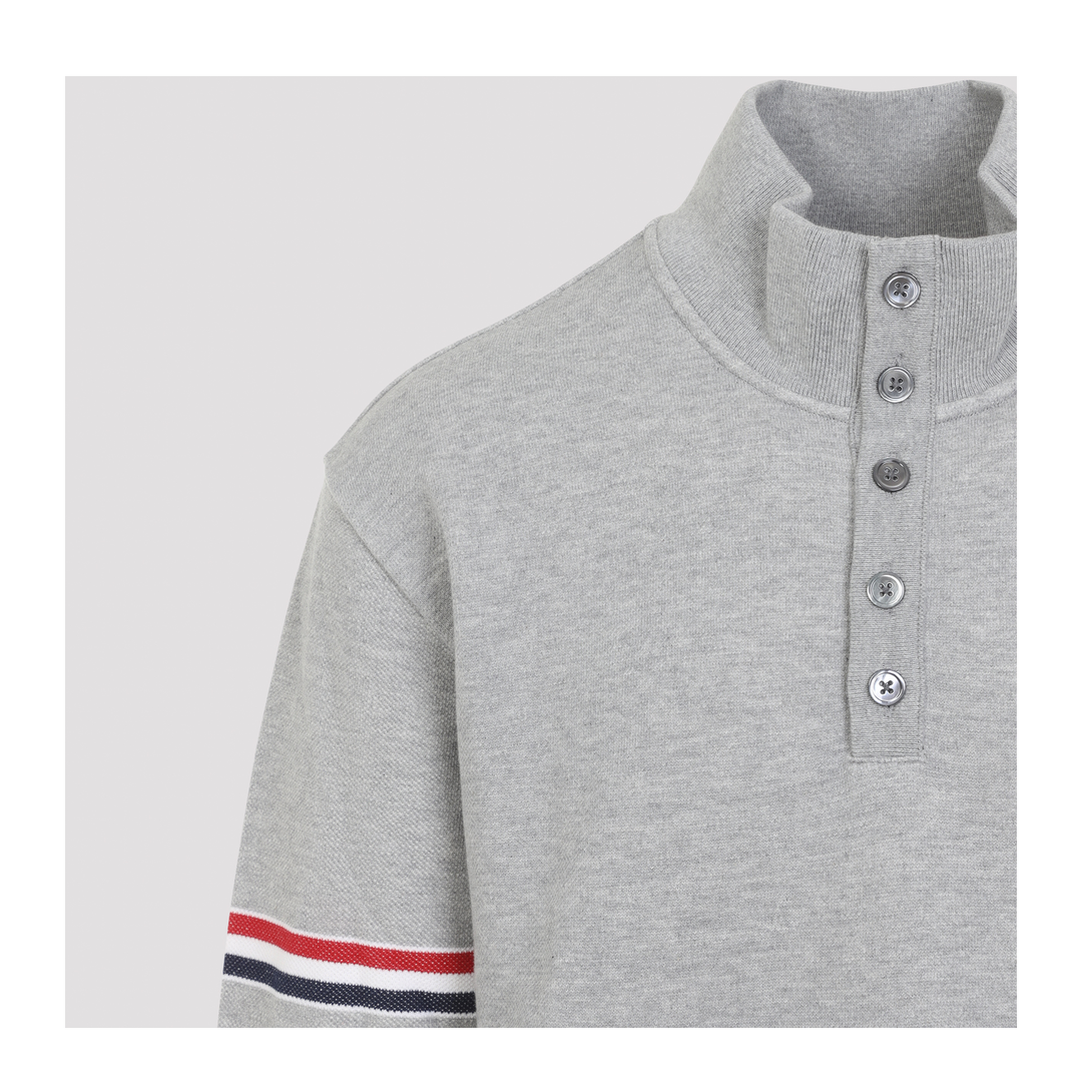 MAYFEYR - Thom Browne - Funnel Neck Pullover - MJT590AJ0328055