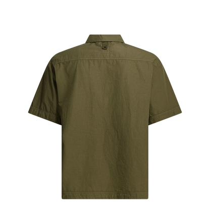 MAYFEYR - Stone Island - Cotton Short-Sleeved Shirt - 1100026S0318V005G