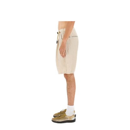 MAYFEYR - UNDERCOVER - Linen Shorts - UC1E4518NATURAL